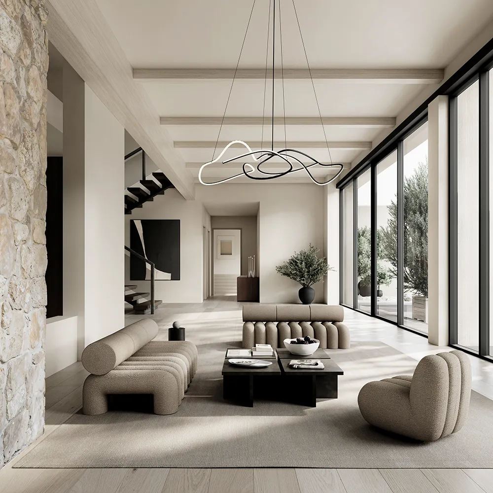 Foku lenestol - Røkt sand