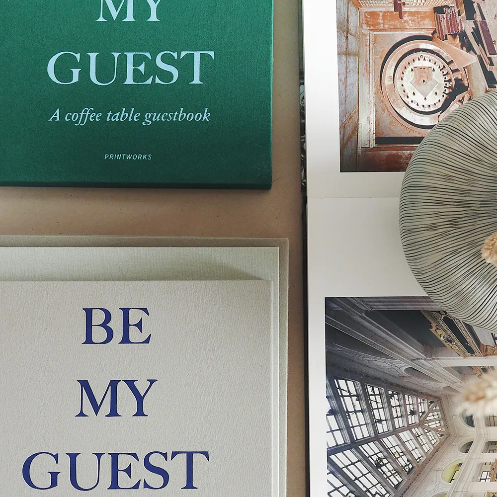 Gjestebok-Grønn/Blå