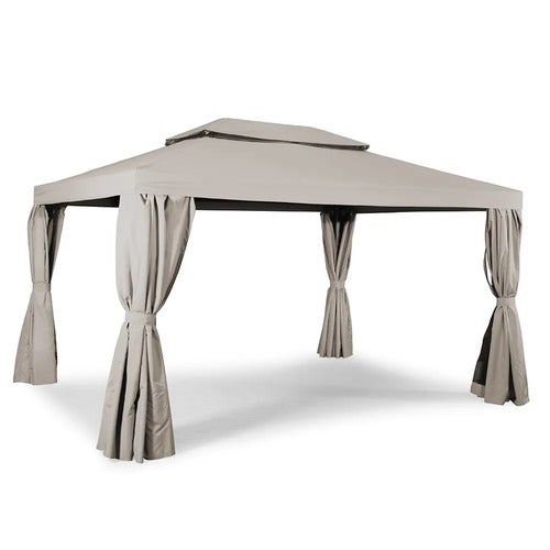 Luxor paviljong 300x400 cm sand aluminium