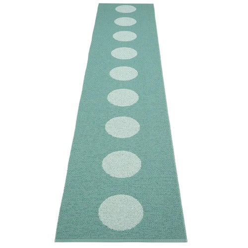 Vera Pop teppe Jade/Pale Turquoise 70 x 360cm