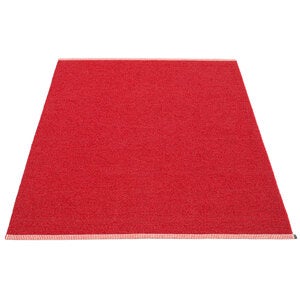 Mono matte 140x200 cm dark red / red 