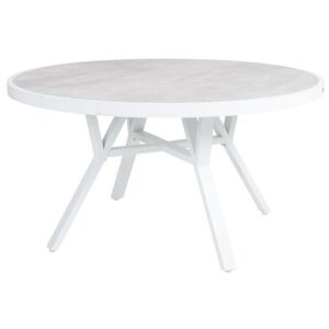 Samvaro spisebord 140 cm hvit/grå Brafab