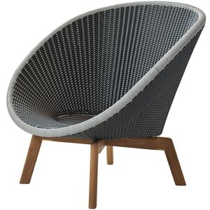 Peacock Loungestol Grå
