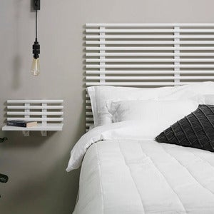 Zana Sengebord Hvitlakkert bjørk