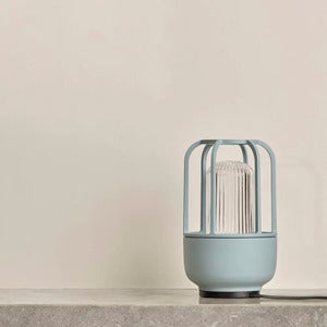 LIGHT No.1 bærbar lampe Ice Blue