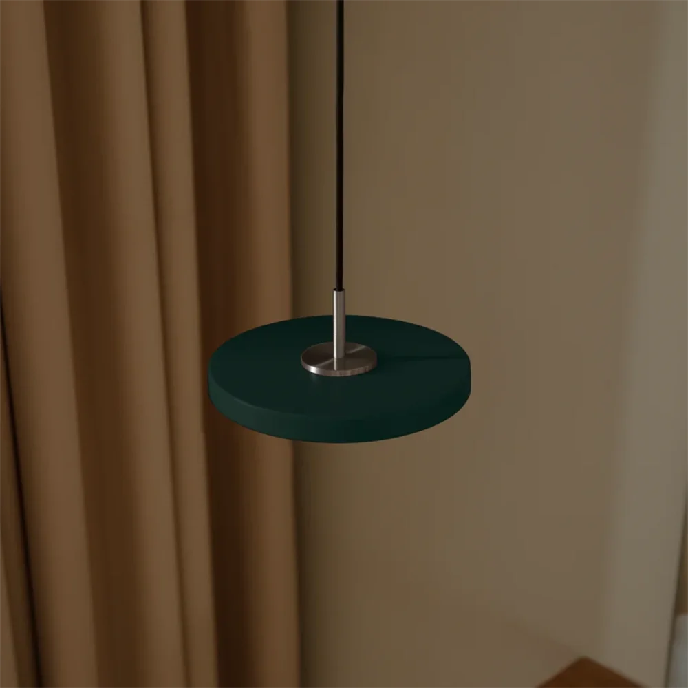 Asteria Micro Taklampe Ø15 cm Forest Green/Stål
