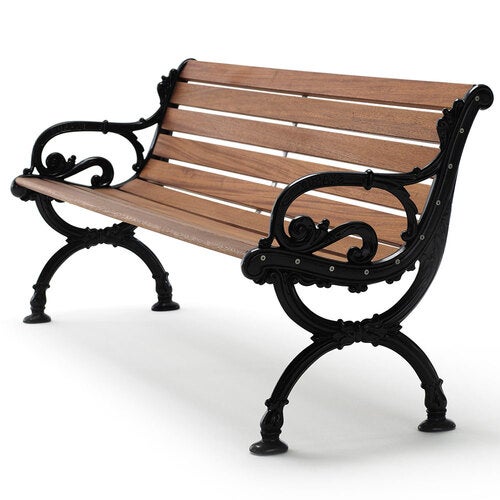 Byarum sofa / 125cm / g:svart / v:oljet mah. Byarums Bruk