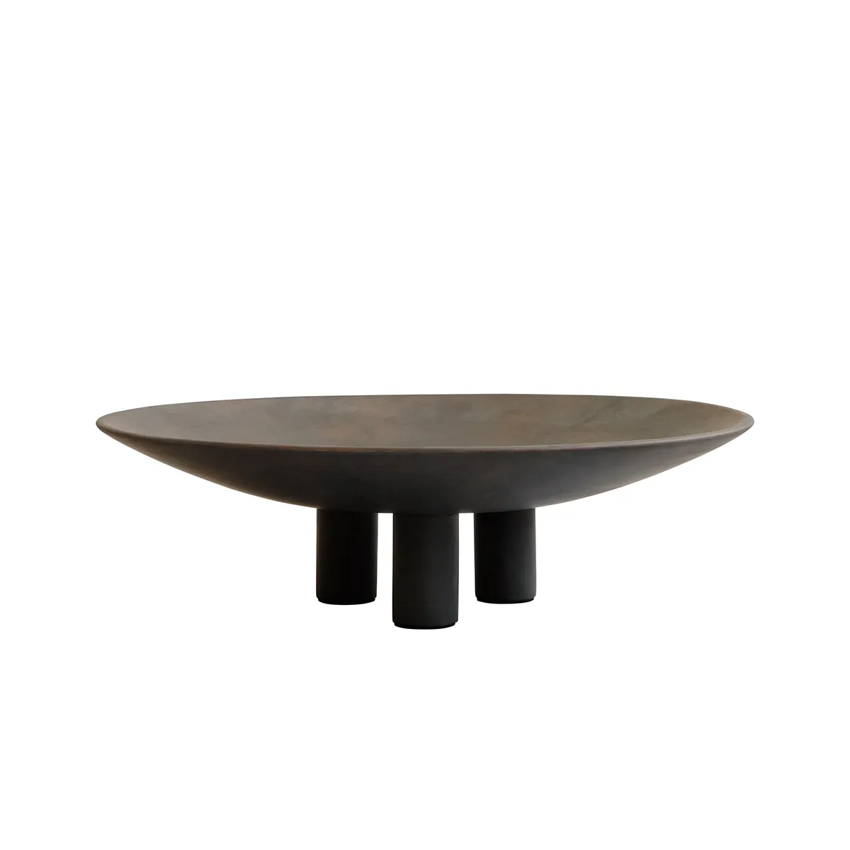 Håndmalt dekorasjonsfat Duck Big Coffee Ø 45 cm