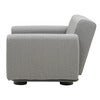 Bolster lenestol Antracit / Teddy Grey