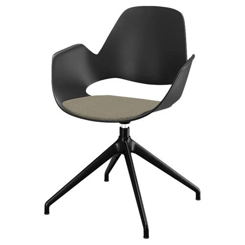 Falk lenestol med sving og fjær Beige