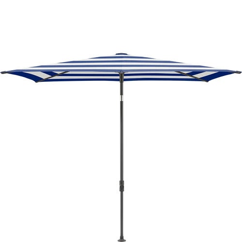 Smart parasoll 250x200 cm anthracite Kat.5 602 Blue Stripe