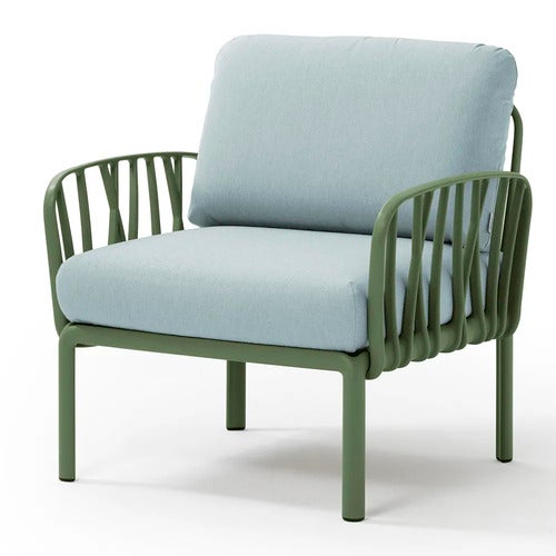 Komodo lenestol Agave - Ghiaccio Sunbrella