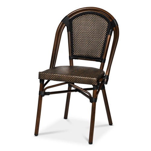 Paris Spisestol Svart/Brun