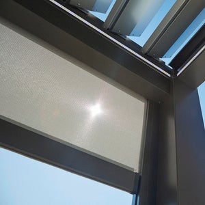 Solbeskyttelse for pergola 3 m metallic mørkegrå