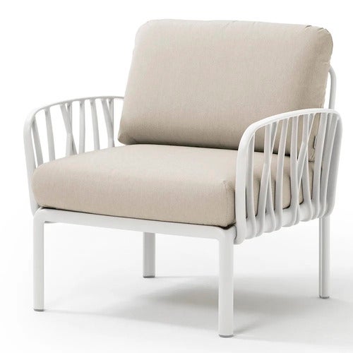 Komodo lenestol White - Tech Panama