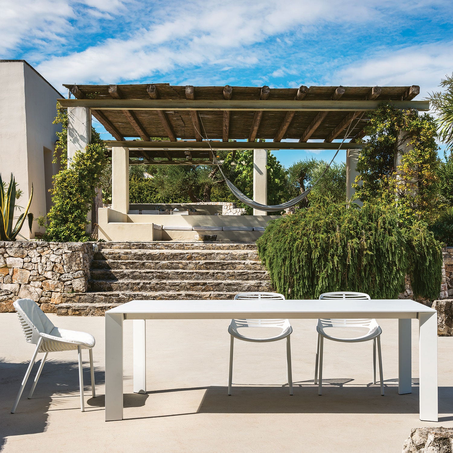 Niwa spisestol Blue Teal