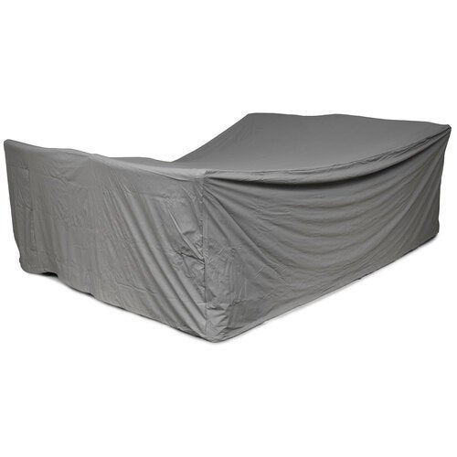 Møbelovertrekk 250x190 cm grå polyester