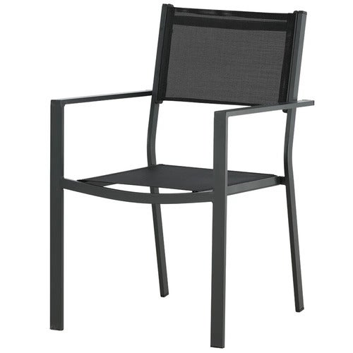 Copacabana spisestol svart 2-pakning