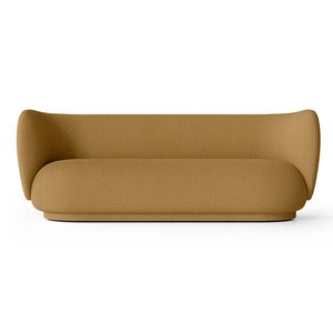 Rico 3-seter sofa Wool Boucle - Sugar Kelp