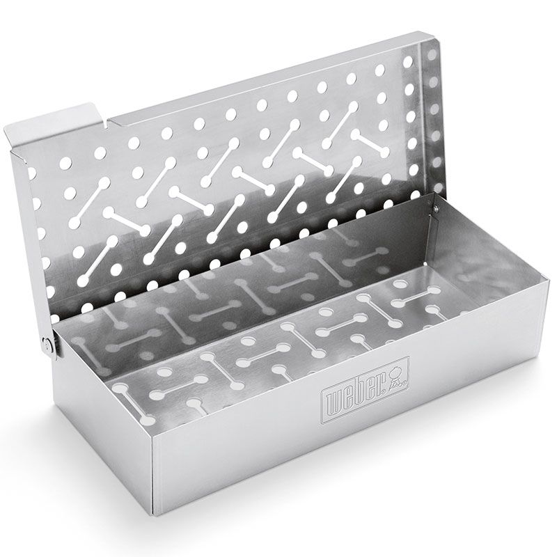 Røykkasse universal rustfri Weber