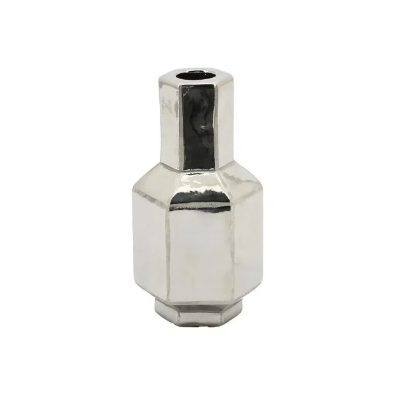 Axis small Lysestake 7,8x7x15 cm Leirtøy chrome
