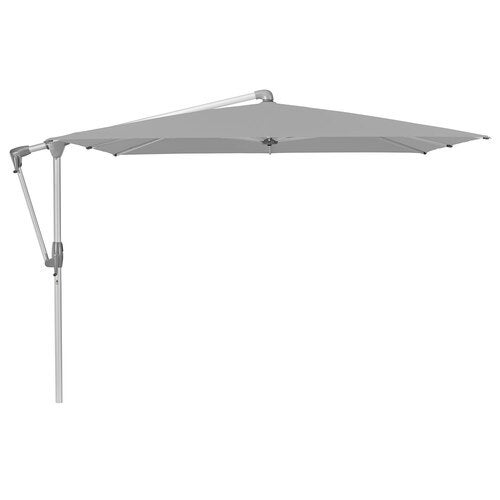 Sunwing Casa fritthengende parasoll 270 X 270 cm kat.5 anodisert alu / 501 Granite Glatz