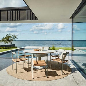 Peace Spisebord Ø150 cm Lys grå