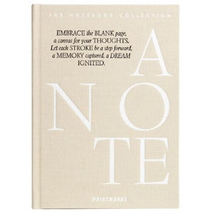  Notatbok - Bare en notat, beige