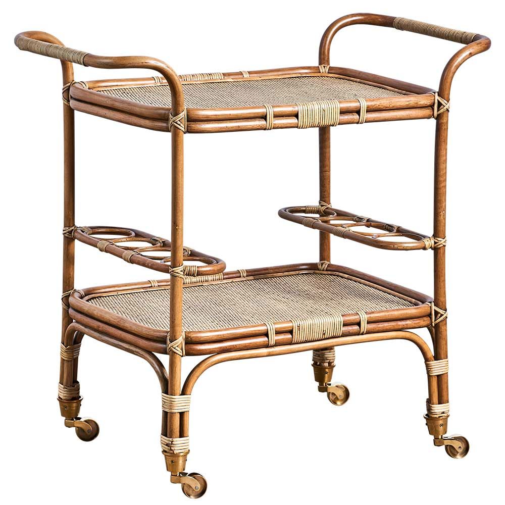 Serveringsvogn Carlo i antikk rotting