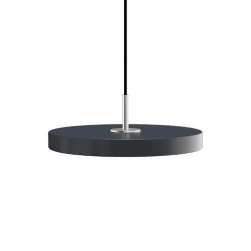 Asteria Plus Mini taklampe Ø31 cm Anthracite Grey/Steel
