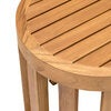 Lounge salongbord 50 cm teak