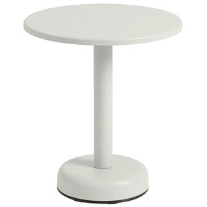 Linear Steel Salongbord Ø42 cm Grey 