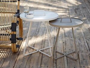 Curve loungestol Naturlig