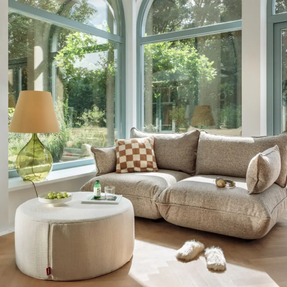 sumo armlene boucle recycled beige