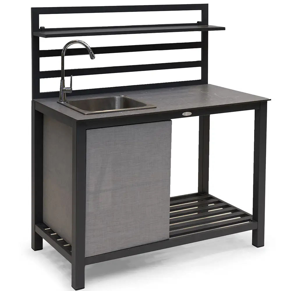 Åminne Utekjøkken Med Vask Grå 