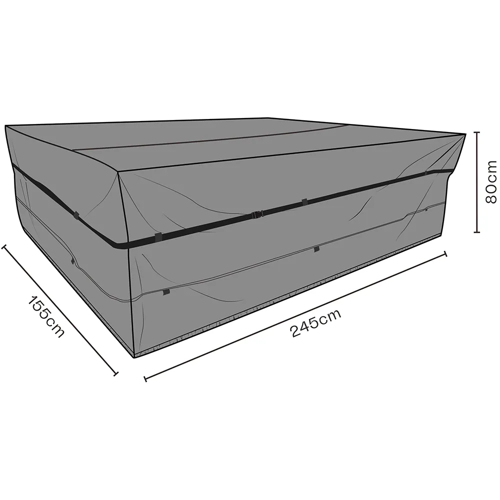 Brafab, Møbelovertrekk Spisegruppe 245x155 cm waterproof