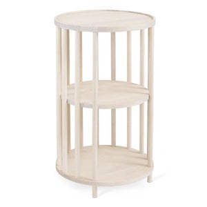 Orust sidebord hvitpigmentert bjørk