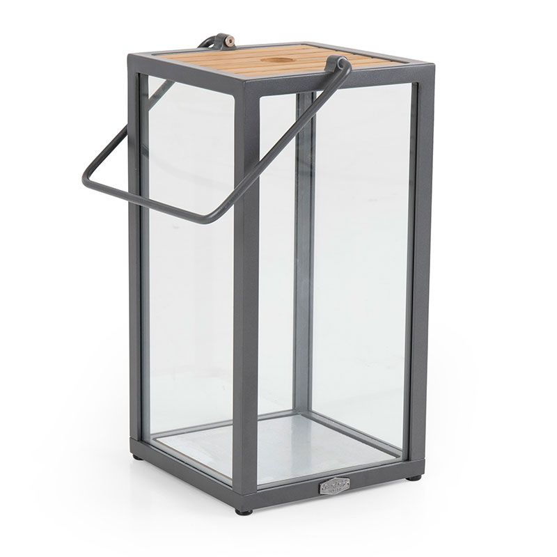 Zalongo lyslykt natur/grå Brafab