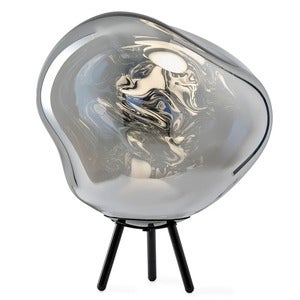 Melt Portable Large gulvlampe Silver LED