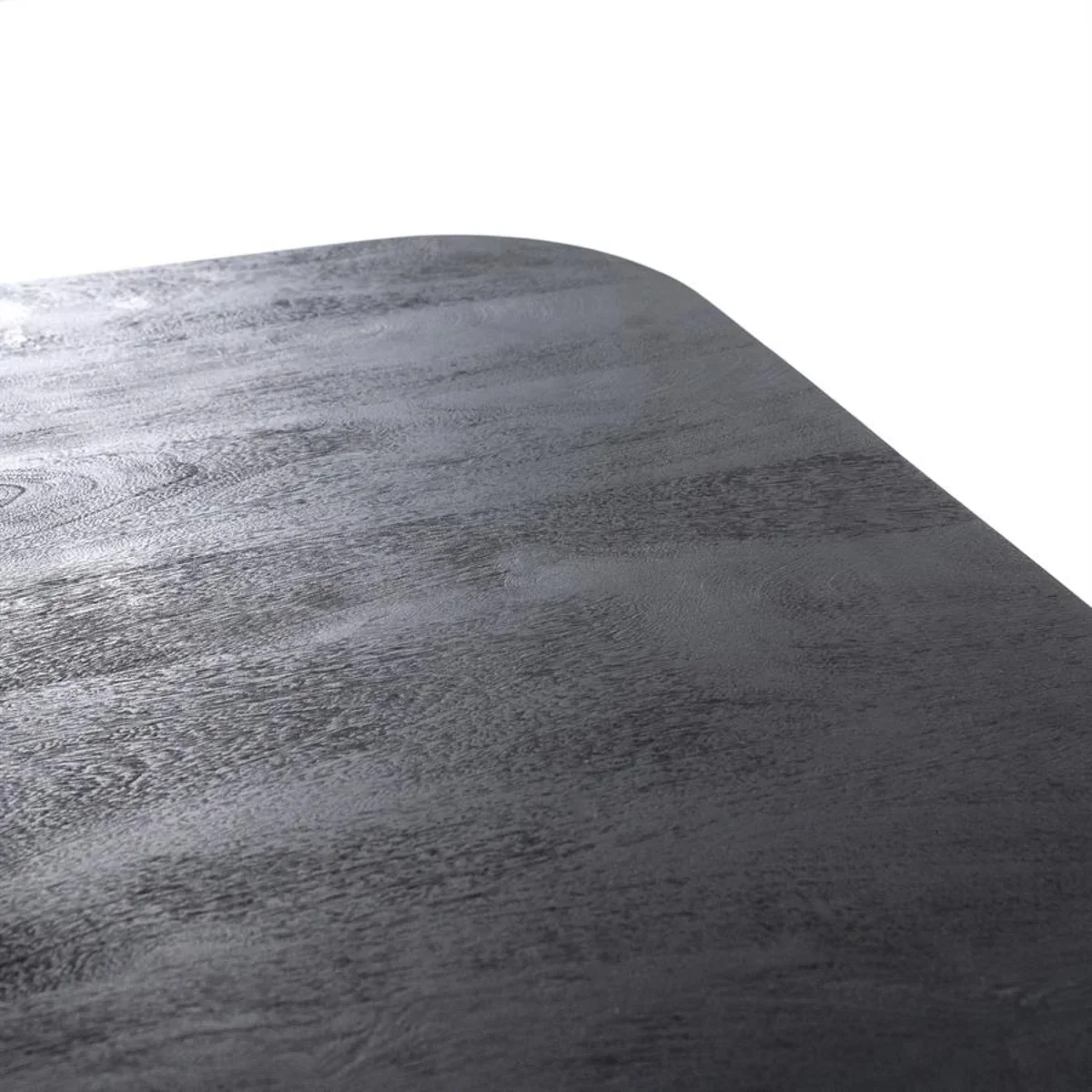 Aron 150x76 spisebord 150x150x76 cm tre svart