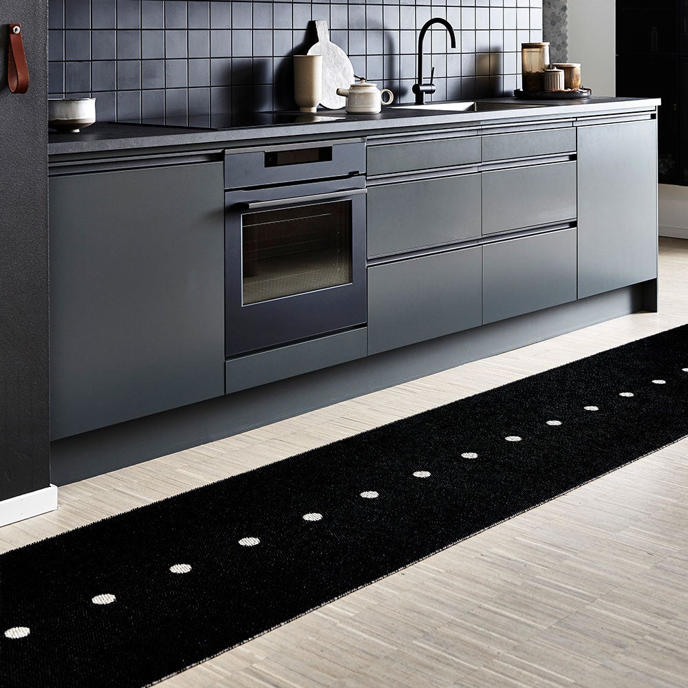 Peg matte 70x360 cm black / linen 