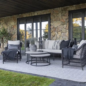 Marbella lenestol kunstrotting Artwood