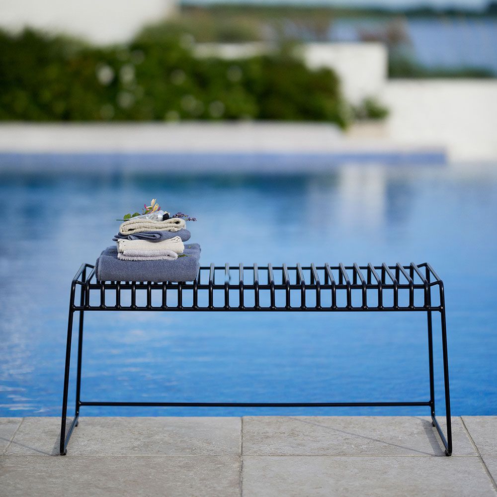 Resö Benk 100 cm grå 