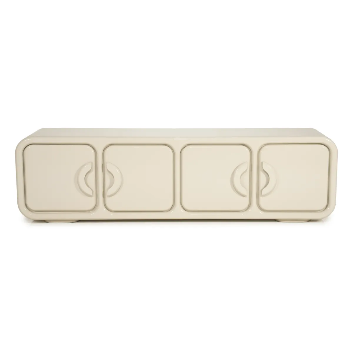 TV cabinet Gubby - beige 176x39x50 cm