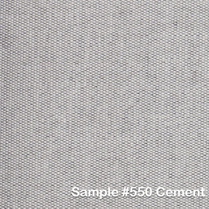 Fortero 350x350 cm parasoll alu Cat.5 550 Cement