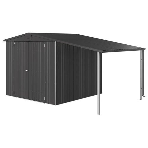 Europa sidetak Hageskur størrelse 45 metallic mørkegrønn Biohort