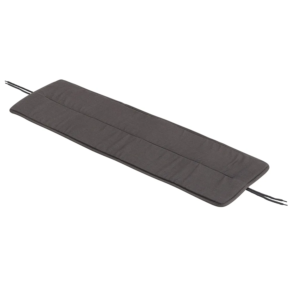 Linear Steel Pute til benk 110x34 cm Dark Grey 
