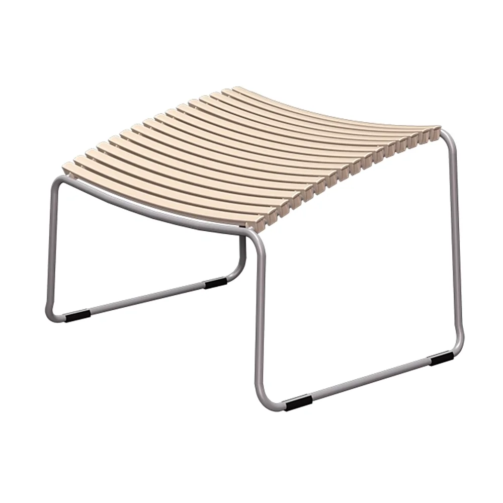 CLICK fotskammel beige