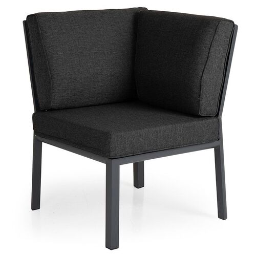 Delia hjørnedel mørkegrå Brafab