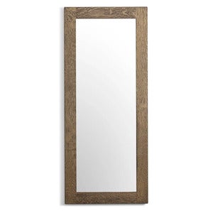 Nova Mirror 90x38 cm røkt eik